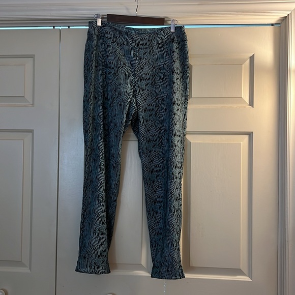 Slim-sation by multiples teal and black pants - Picture 2 of 6